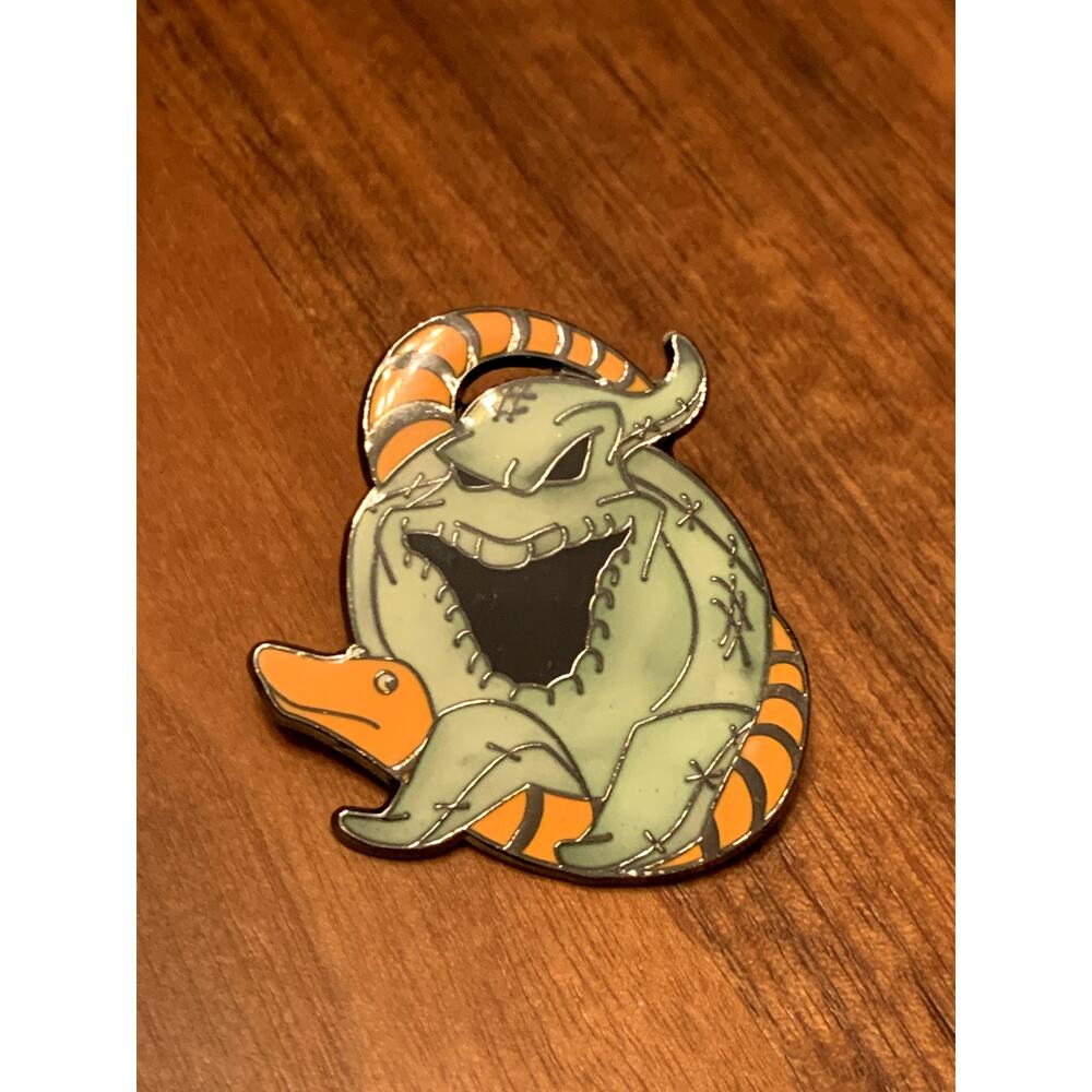 Oogie Boogie Snake Disneyland NBC Nightmare Before Christmas Pin